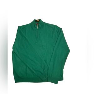 Bloomingdale's Men's Merino Wool Sweater The Men’s Store Emerald Green XL NWT